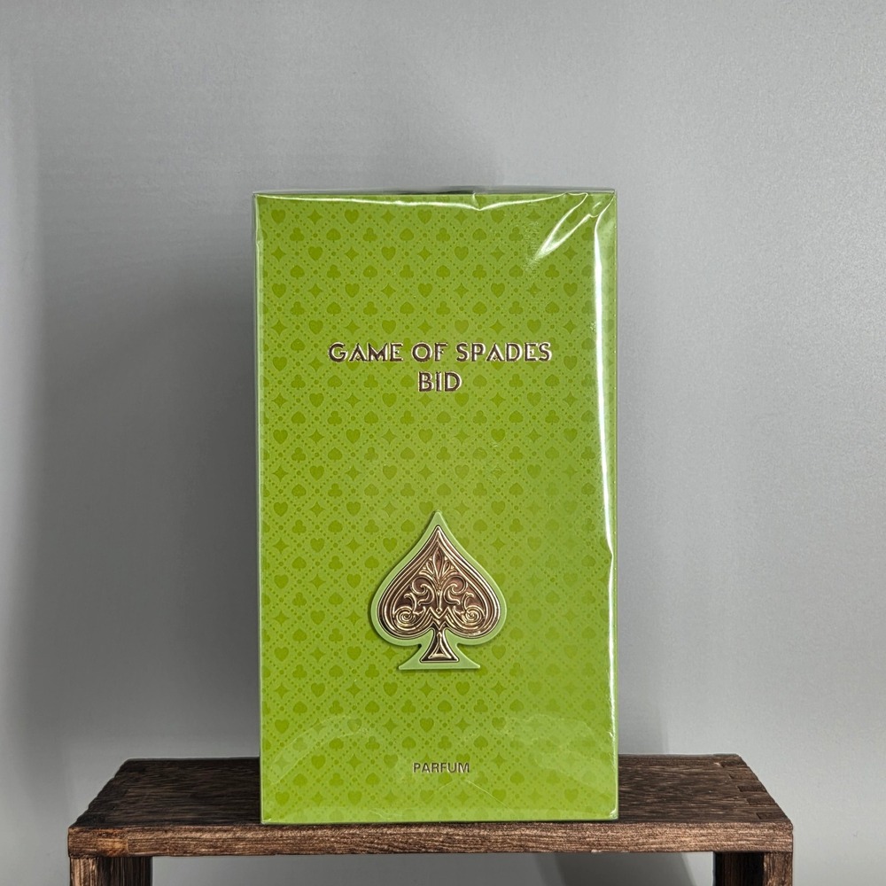 Jo Milano Game of Spades Bid Parfum Unisex 3.4oz 100ml Sealed Luxury Fragrance